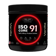 Sinew Nutrition Isocore91 100% Whey Protein Isolate Powder, 300 gm – Vanilla Flavour