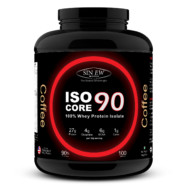 Sinew Nutrition Whey Isolate Isocore 90, Whey Isolate Protein Powder, 3 Kg / 6.6 lbs – Coffee Flavour