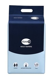 Kare In Adult Diapers Large 10’s Pack to Fit, 96-147cm (38″- 58″)