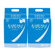 Kare Med Adult Diapers Size 29″- 44″ Pieces 20 – Medium