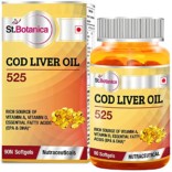 St.Botanica COD Liver Oil 525 – 90 Softgels