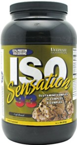 Ultimate Nutrition ISO Sensation 93 – 2 lbs (Cafe Brazil)