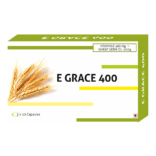 E- Grace Vitamin E 400mg + Wheat Germ Oil 10mg Capsules